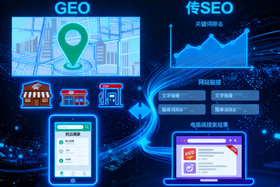 GEO 与传统 SEO 的差别？